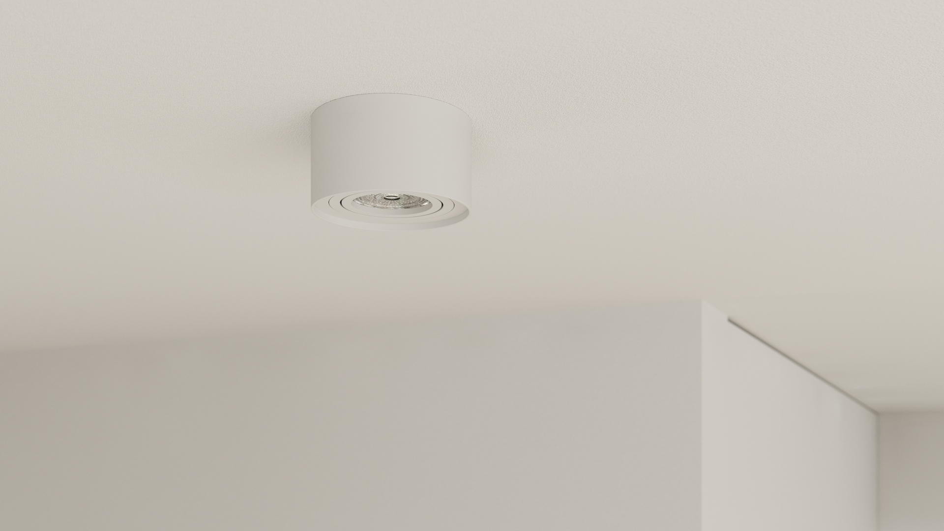 Vysoké vestavné stropní svítidlo